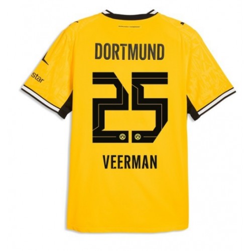 Borussia Dortmund Joey Veerman #25 Hjemmebanetrøje 2026-27 Kortærmet